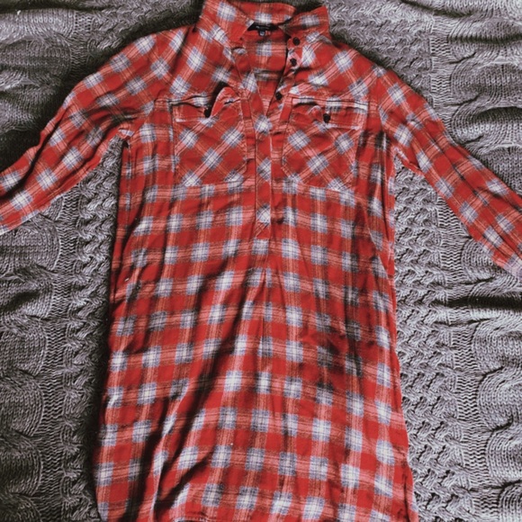 Madewell Plaid Dress - Picture 1 of 4
